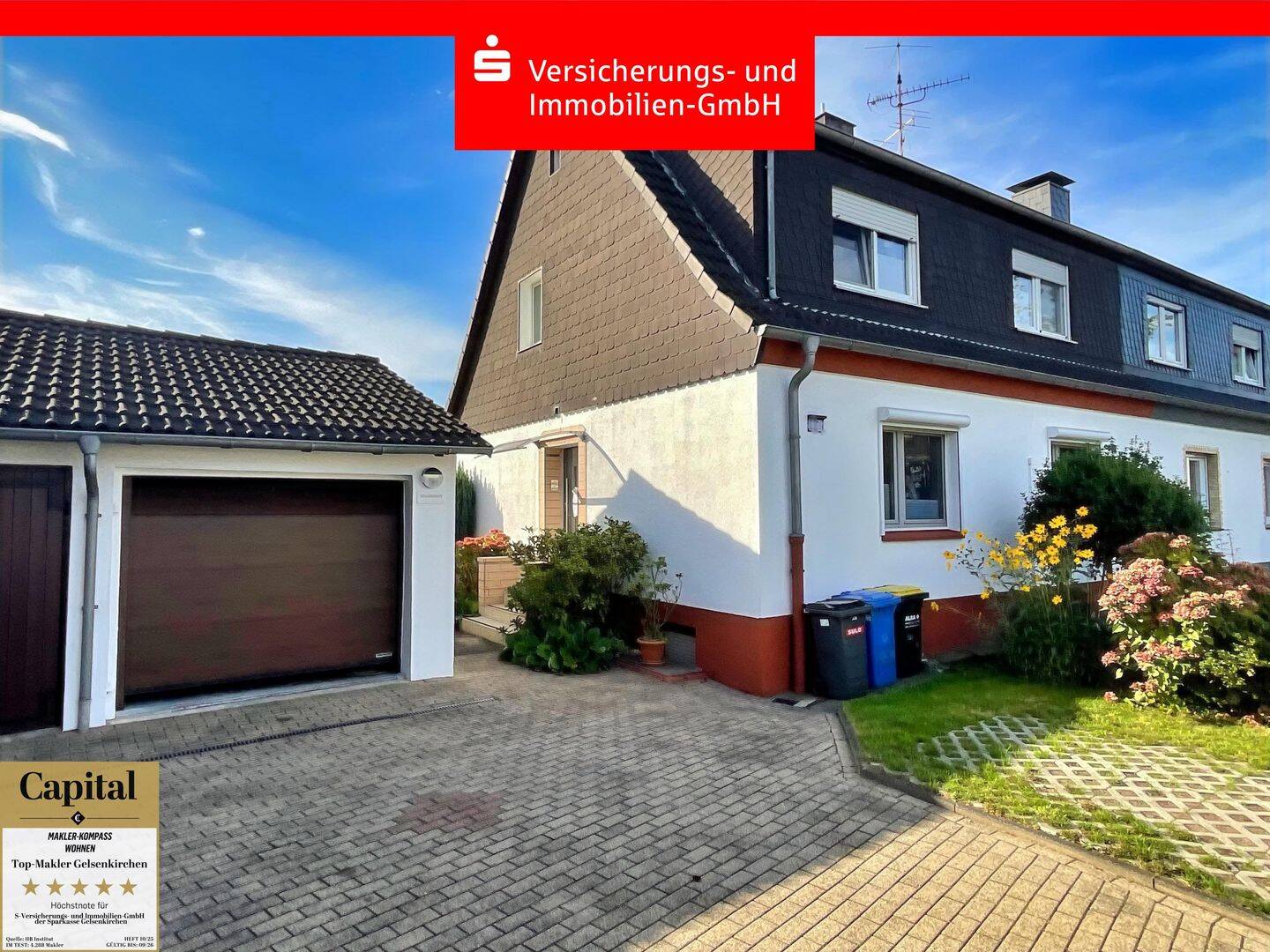 GARTENLIEBHABER AUFGEPASST! DOPPELHAUSHÄLFTE MIT TRAUMHAFTEM GARTEN IN RUHIGER WOHNLAGE., 45327 Essen (Katernberg Stoppenberg)