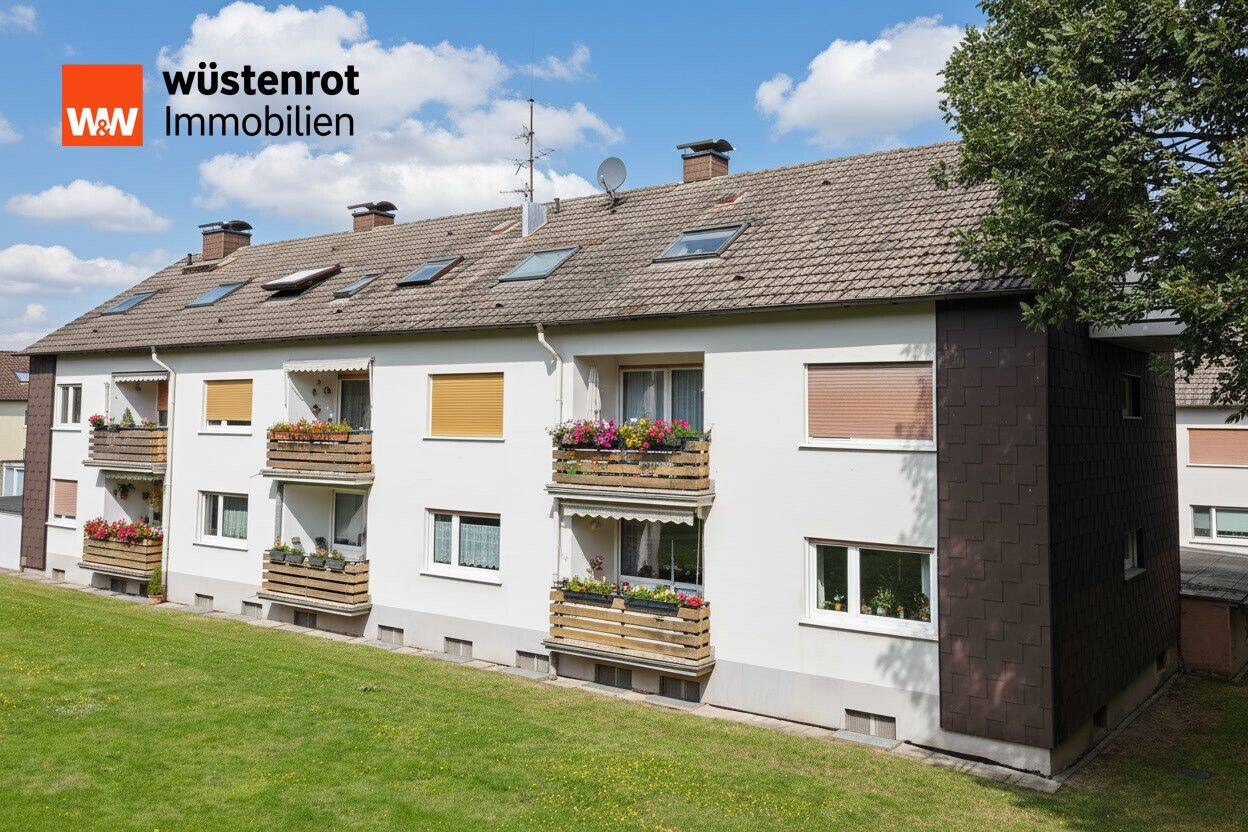 74 qm mit Gestaltungspotenzial – freie 3-Zimmer-Wohnung mit Balkon und Garage in Bielefeld-Stieghorst, 33605 Bielefeld (Sieker Stieghorst)