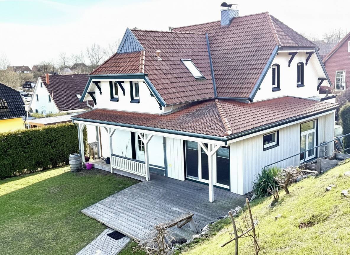 Altbaujuwel von 1920 – Doppelhaushälfte, komplett saniert, mit traumhaftem Garten, 23730 Neustadt in Holstein
