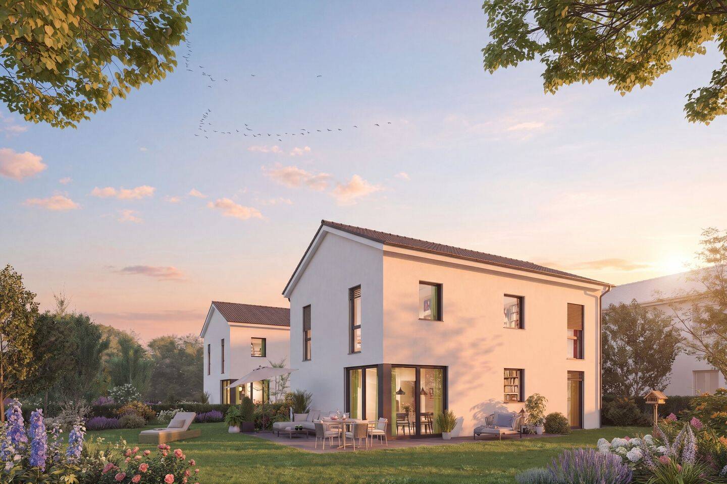 Neubau-Einfamilienhaus in Ohmenhausen – Ruhige Lage mit Grünblick / Haus 2, 72770 Reutlingen