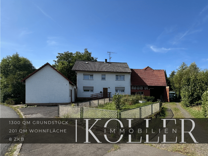 Schönes Bauernhaus mit großem Garten und Scheune, 36355 Grebenhain