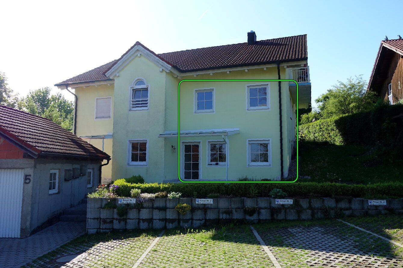 Ruhige 7-Zimmerwohnung mit 2 Terrassen und Gartenanteil, 84416 Taufkirchen (Vils)