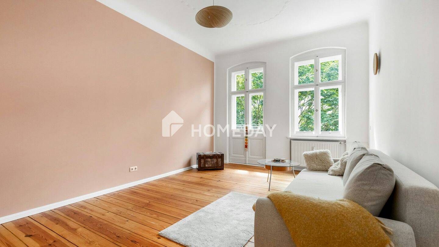 Top saniertes Altbaujuwel mit drei Zimmern und Balkon – ein ruhig gelegenes Refugium im Gartenhaus, 14057 Berlin (Charlottenburg-Wilmersdorf Charlottenburg Westend)