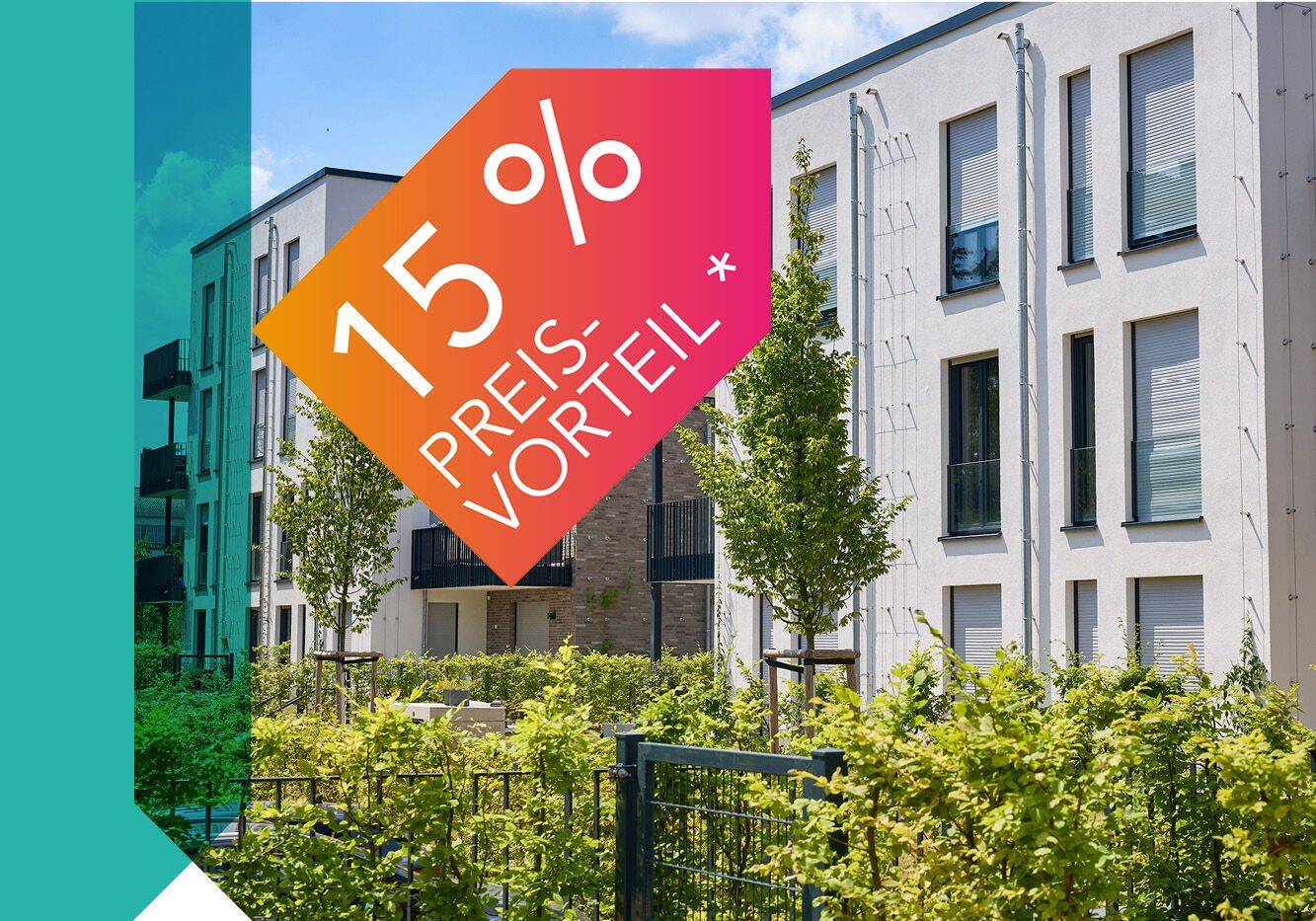 15 % WENIGER KAUFPREIS. 100 % NEUBAU. Diese Wohnung ist bezugsfertig. JETZT haben wir eine besondere Aktion:, 53359 Rheinbach