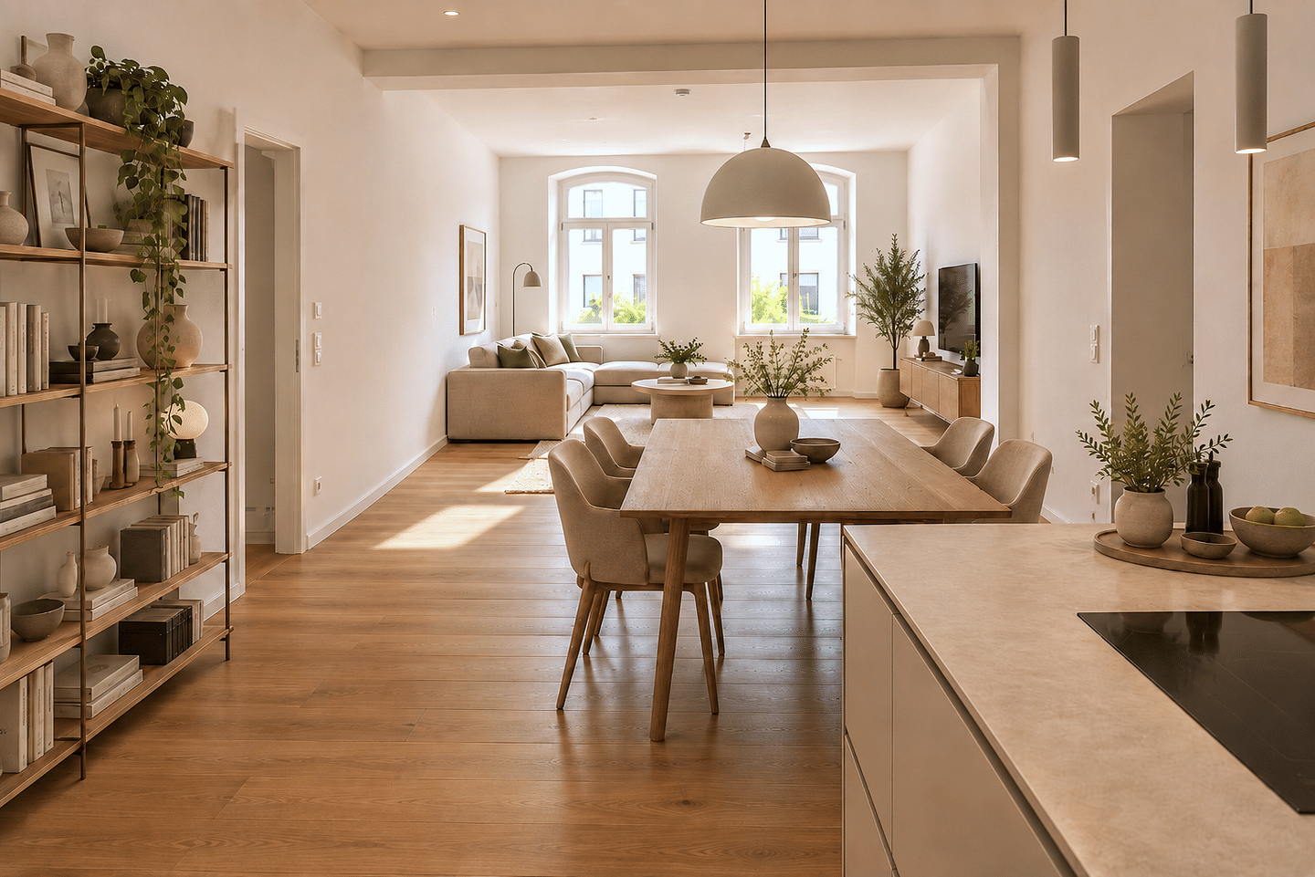 Großzügige 4-Zimmer-Wohnung im kernsanierten Elisabethenhof – 114 m², zwei Terrassen & provisionsfrei, 92237 Sulzbach-Rosenberg