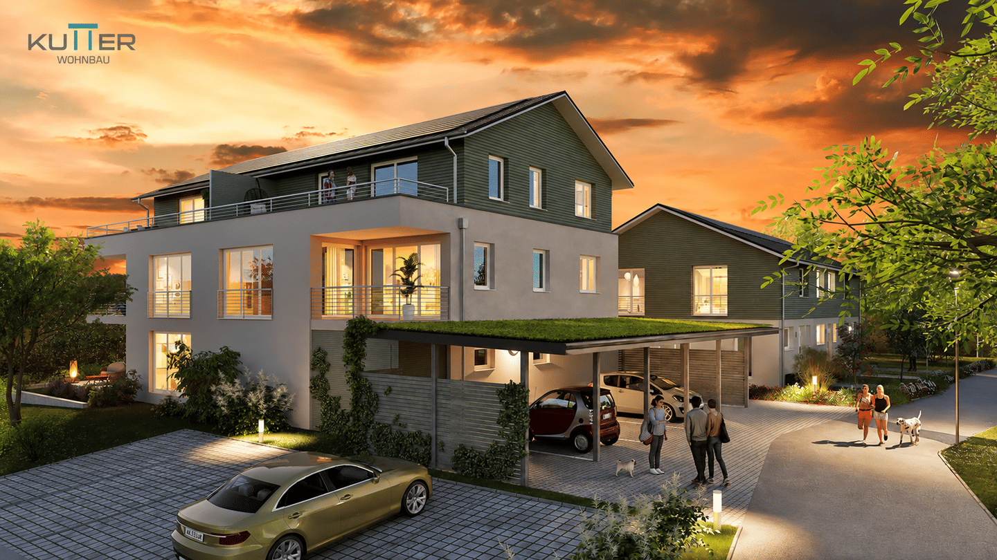 Wohnen am Hangenbach / 3-Zimmer-Wohnung / Neubau, 88682 Salem