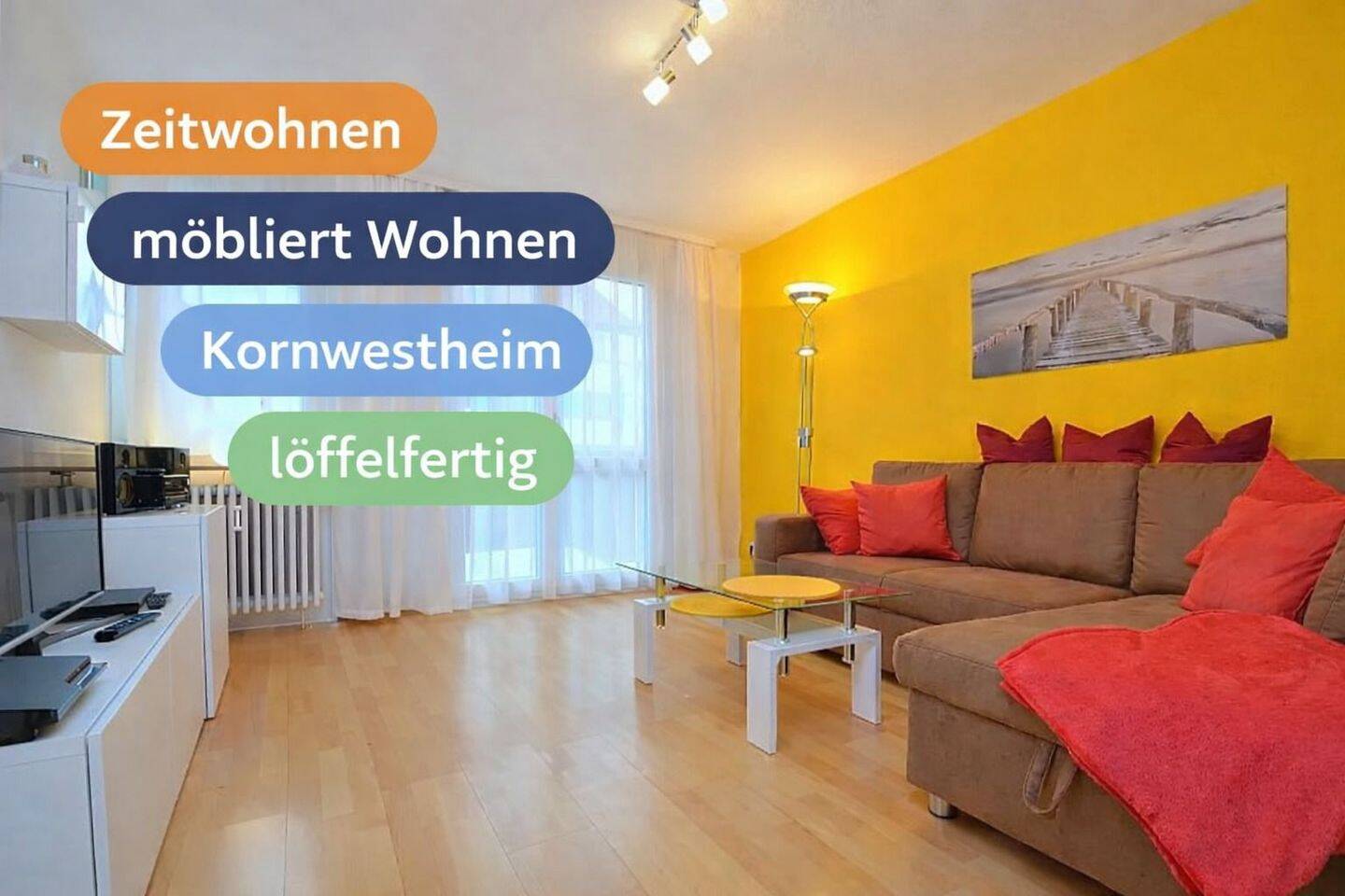 Wohnen auf Zeit in Kornwestheim, genau zwischen Ludwigsburg und Stuttgart, 70806 Kornwestheim