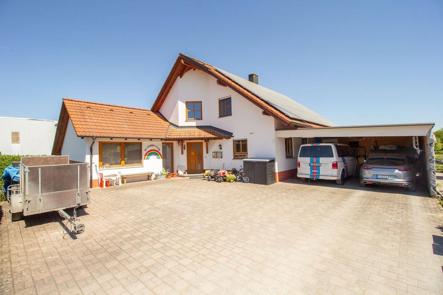 Mehrgenerationenwohnen oder Vermietung – vielseitiges Wohnhaus auf 1.609 m², 88356 Ostrach