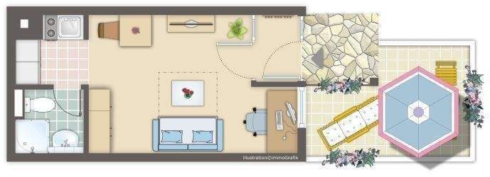 Appartement am Roten Hügel mit Terrasse, Keller und Tiefgaragenstellplatz, 95445 Bayreuth