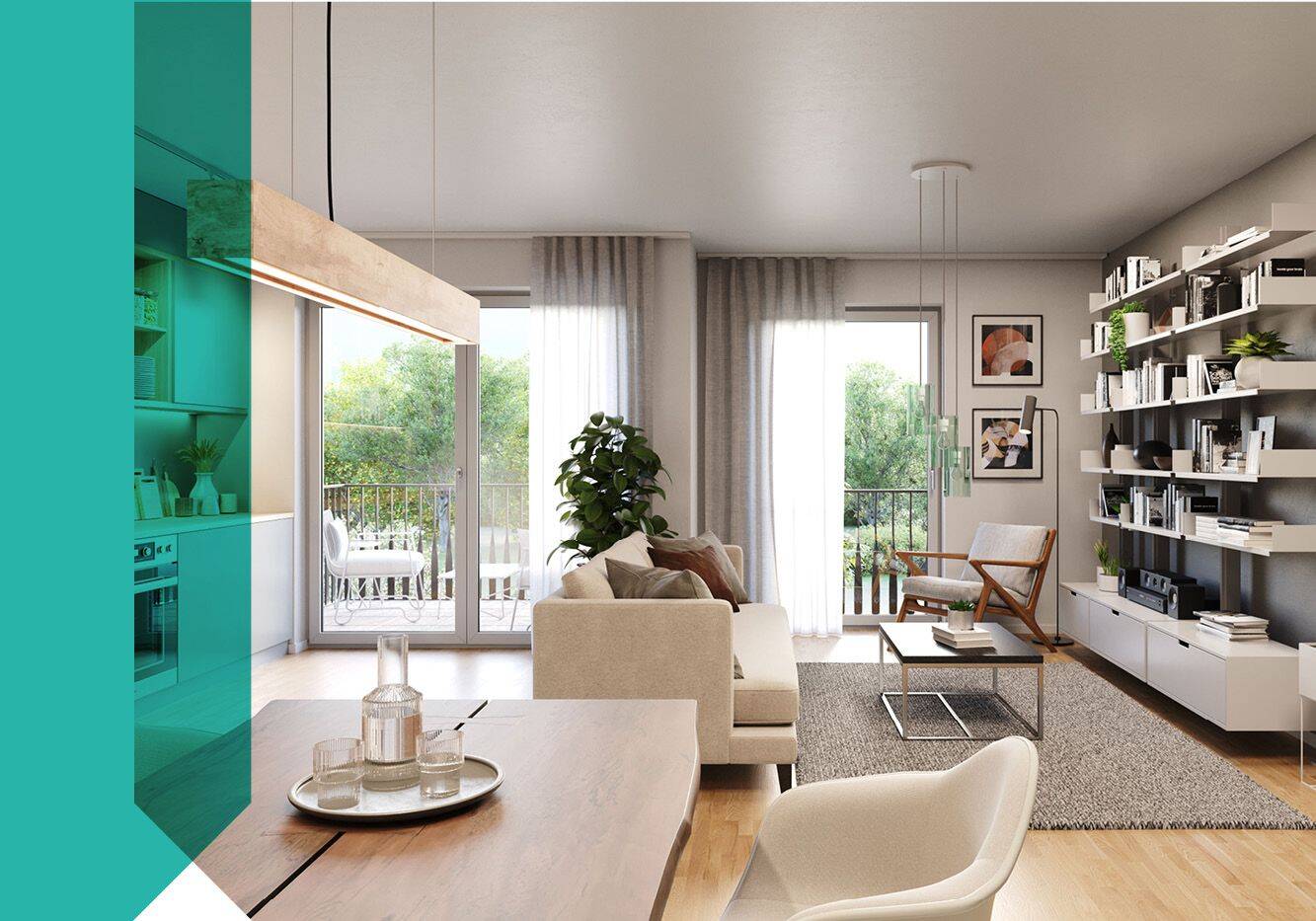 Penthouse mit 3 Zimmern mit  Blick ins Grüne #72, 47877 Willich