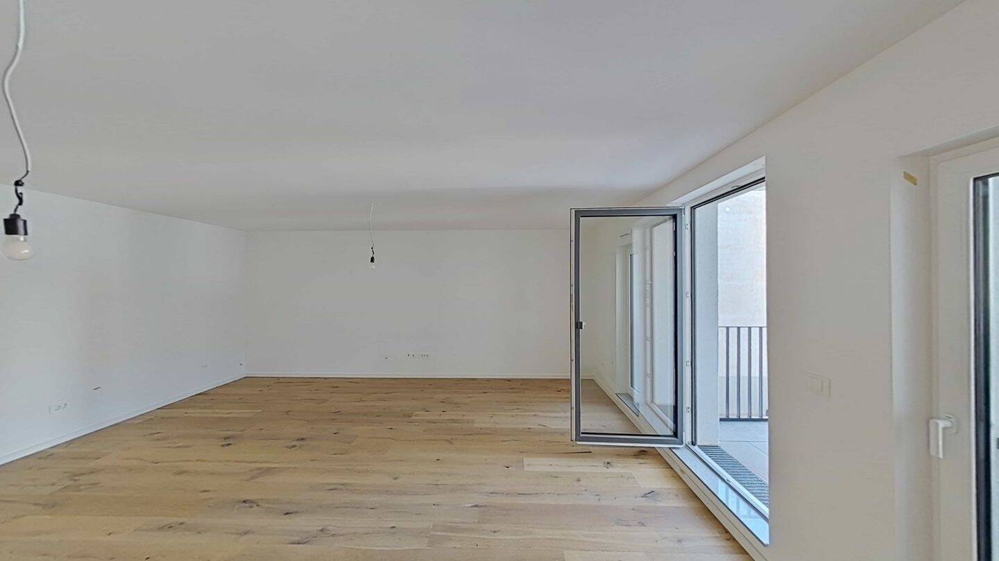 3-Zimmer-Erstbezug im 3. OG: 68 m², bodentiefe Fenster, Einbauküche inklusive, 60327 Frankfurt am Main (Gallus Gutleutviertel Westend-Süd)