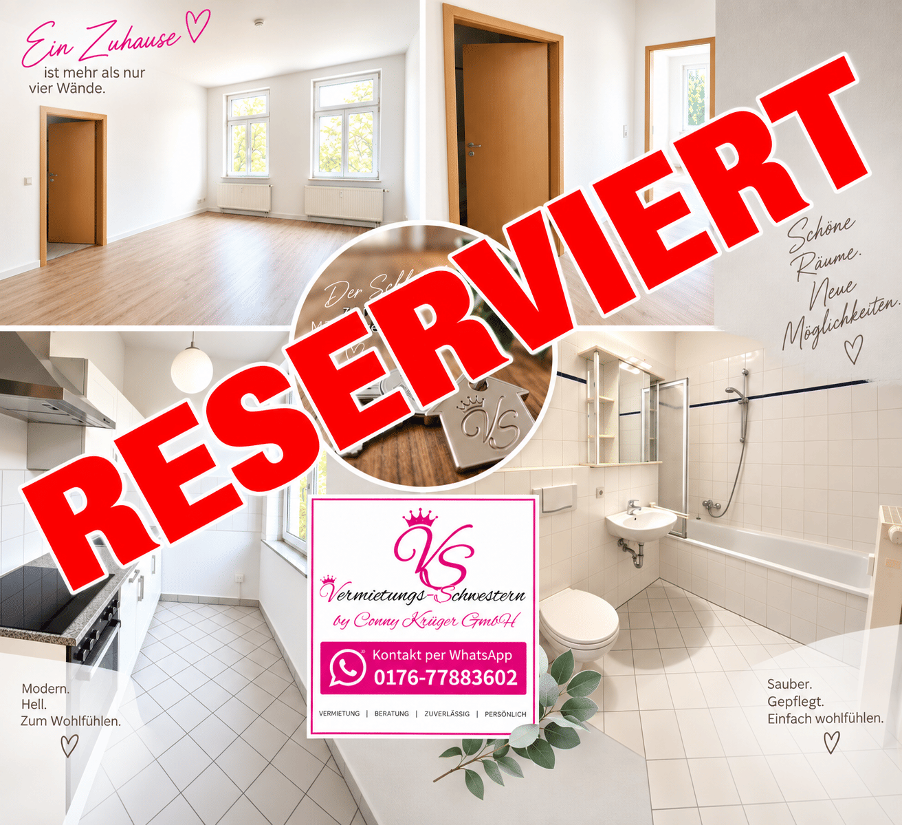 1 Raum – Altbauwohnung mit EBK in ruhiger Lage mit viel Platz, 9120 Chemnitz (Altchemnitz Bernsdorf Helbersdorf Kapellenberg)