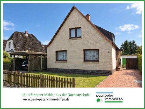 Einfamilienhaus mit Einliegerwohnung auf großem Grundstück in Neumünster-Gartenstadt, 24537 Neumünster (Böcklersiedlung Faldera Gartenstadt)