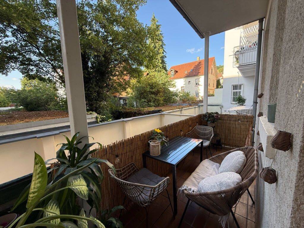 Möbilierte Altbauwohnung mit Balkon zur Untermiete, 69121 Heidelberg (Handschuhsheim Neuenheim)