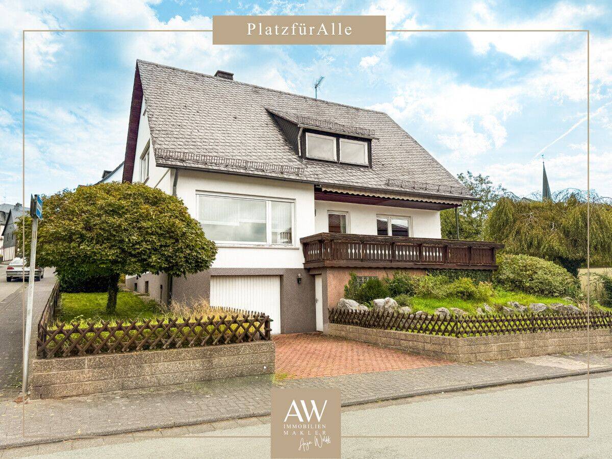 ***PlatzFürAlle*** Helle, großzügige Architektur. Schöner Garten. Als Zweifamilienhaus nutzbar., 35764 Sinn