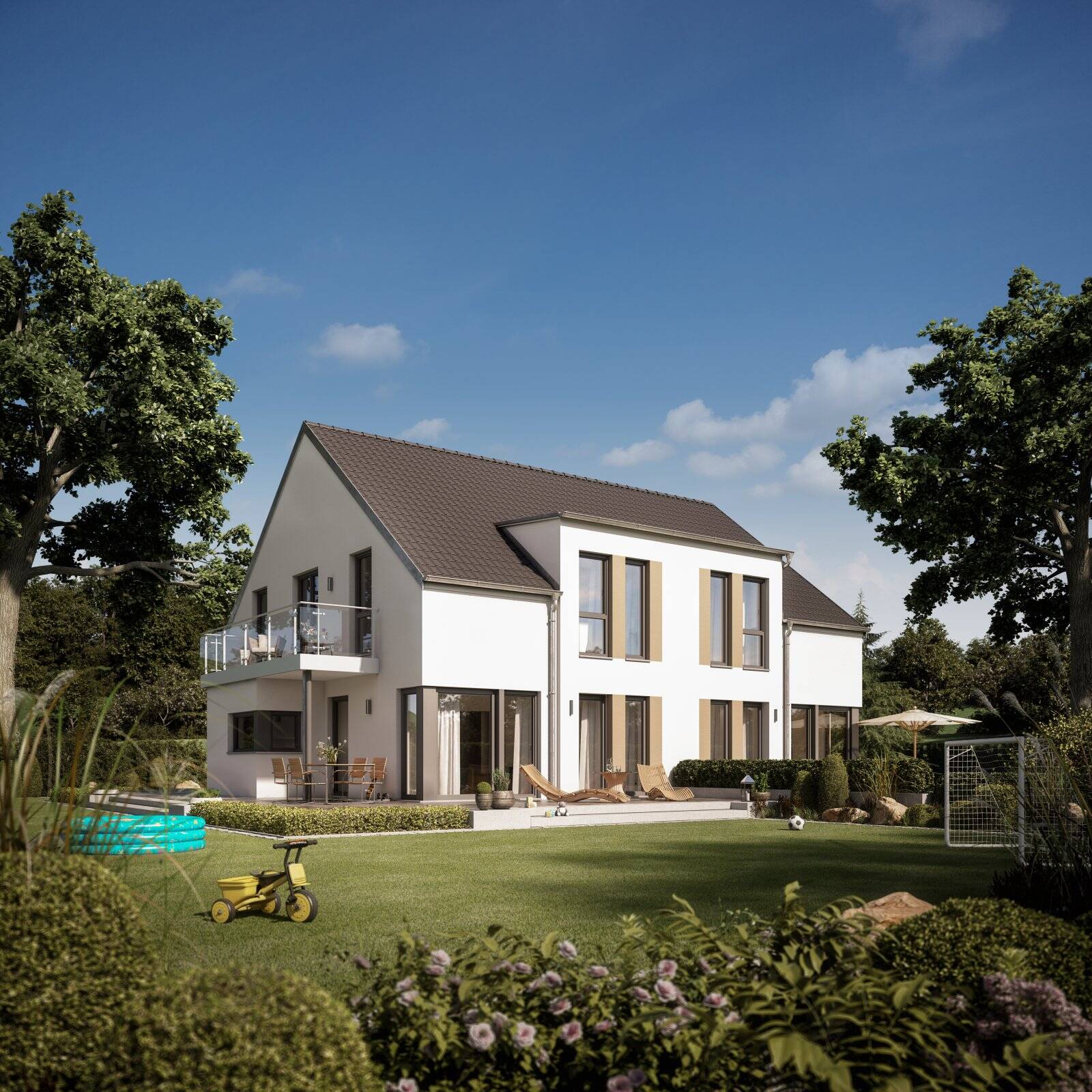LivingHaus Doppelhaus – Zwei Einheiten, doppelte Chancen, 16540 Hohen Neuendorf