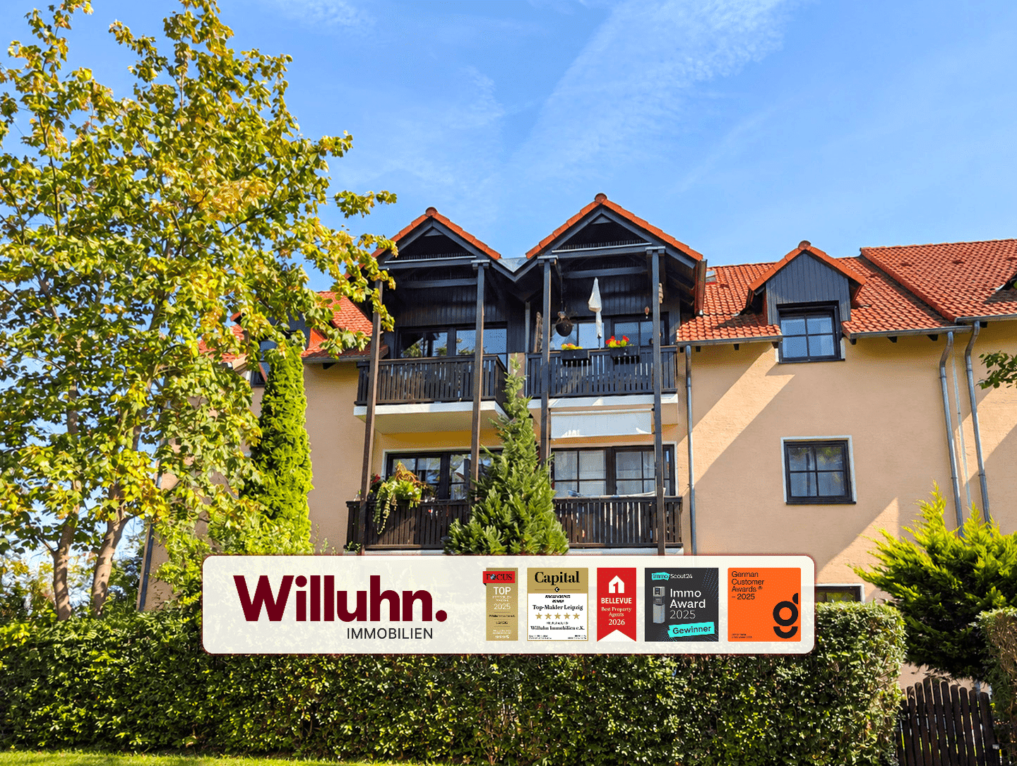 FREI WERDEND! – Balkon, Tageslichtbad, Stellplatz und Keller – Ruhige Lage im Grünen, 4827 Machern