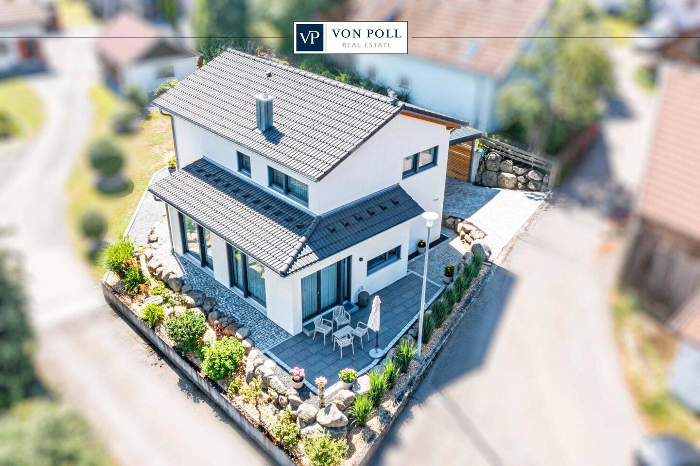 Modernes Einfamilienhaus mit Kaminofen und pflegeleichter Gartenanlage, 93191 Rettenbach