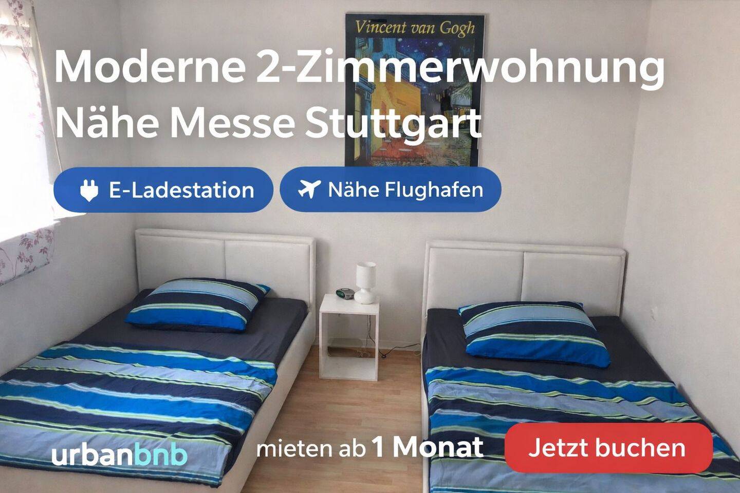 Möblierte 2-Zimmerwohnung in Filderstadt mieten – Wohnen auf Zeit, 70794 Filderstadt
