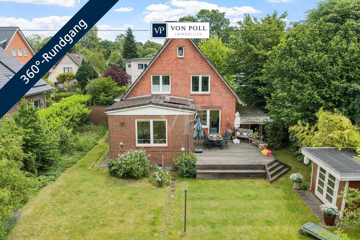 Großzügiges Familienhaus mit Garten, offener Wohnküche und Sonnenterrasse, 22149 Hamburg (Wandsbek Rahlstedt Tonndorf)