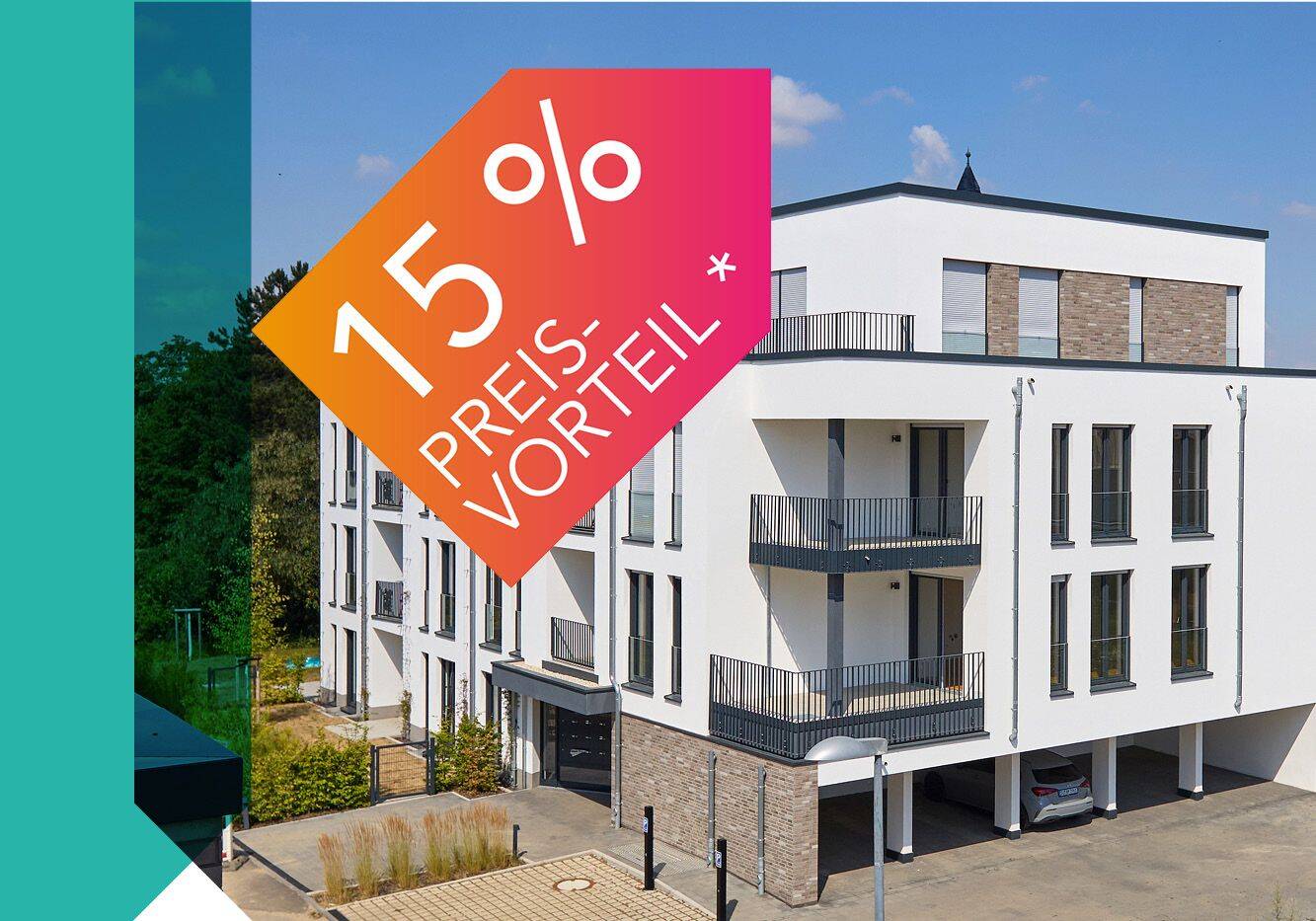 15 % WENIGER KAUFPREIS. 100 % NEUBAU. Diese Wohnung ist bezugsfertig. JETZT haben wir eine besondere Aktion!, 53359 Rheinbach
