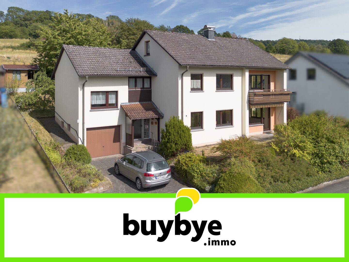 Hilders (Rhön): solides Einfamilienhaus mit Aussicht und Einliegerwohnung, 36115 Hilders
