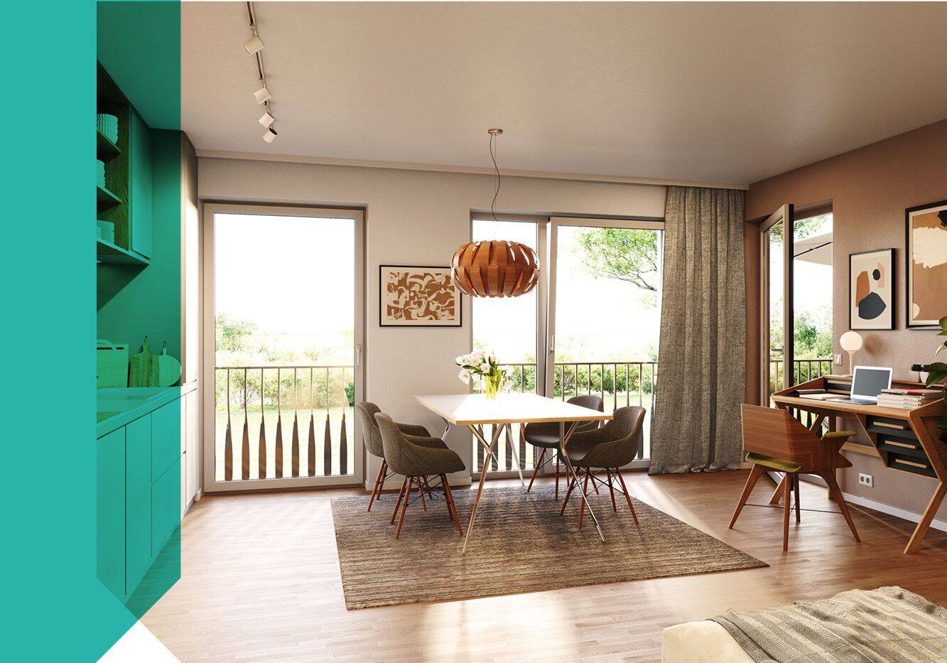Kompakte 2 Zimmer mit Balkon (#69), 47877 Willich