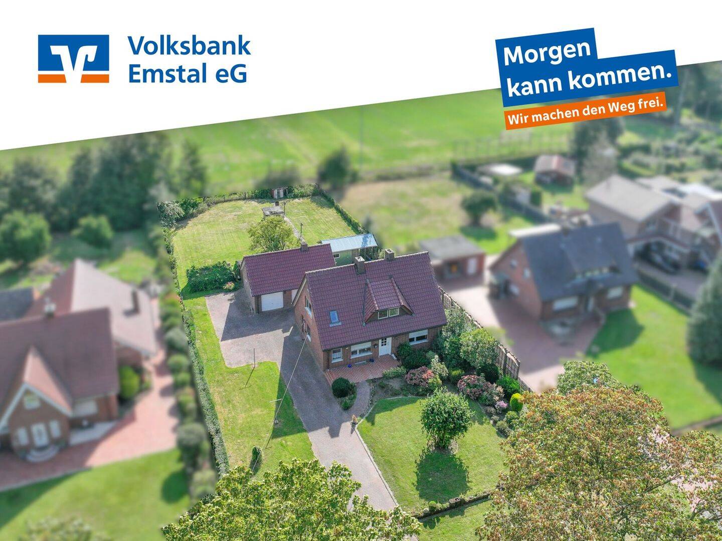 Viel Grund zum Freuen – ein Familienhaus auf 1.586 m² Eigentumsgrundstück in Fehndorf!, 49733 Haren (Ems)