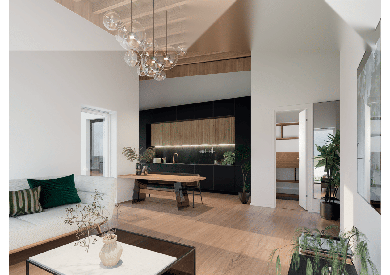 moderne 3-Zimmer Penthouse Wohnung (Erstbezug), 96172 Mühlhausen