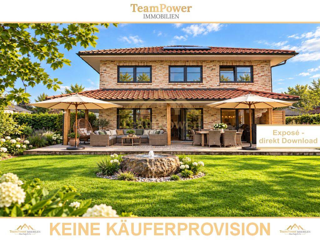 Toskana-Villa in bester Lage – ein Familientraum zum Greifen nah!, 24576 Bad Bramstedt