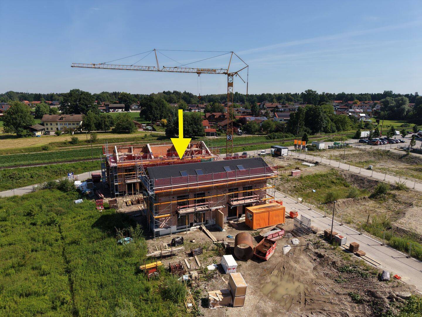 Platz für Ihre Familie: Neubau Doppelhaushälfte (Süd-West) zu vermieten, 83052 Bruckmühl
