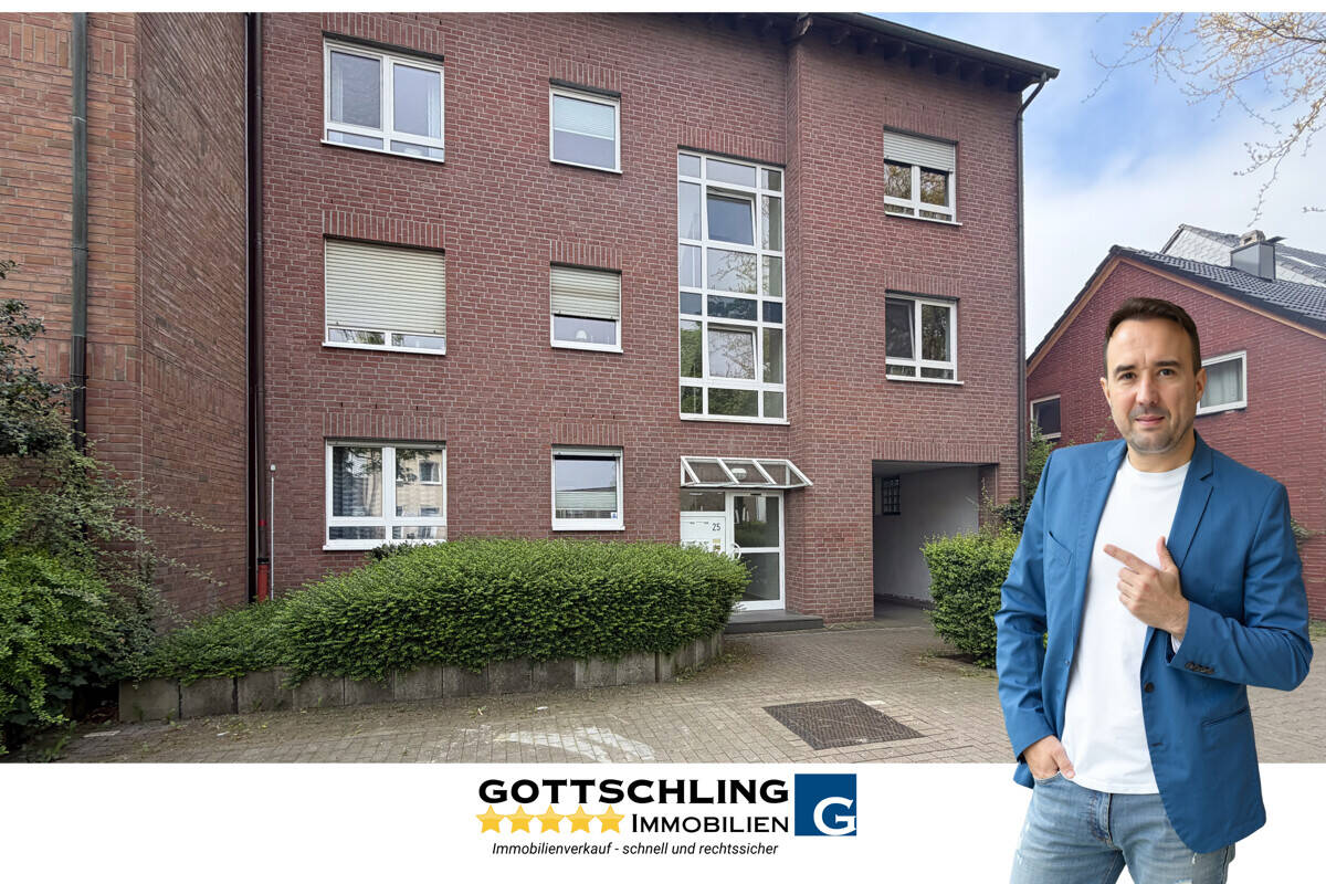Licht, Luft und Lebensraum – eine charmante 3,5-Zimmer-Wohnung mit Balkon im 1. OG., 45894 Gelsenkirchen (Buer)