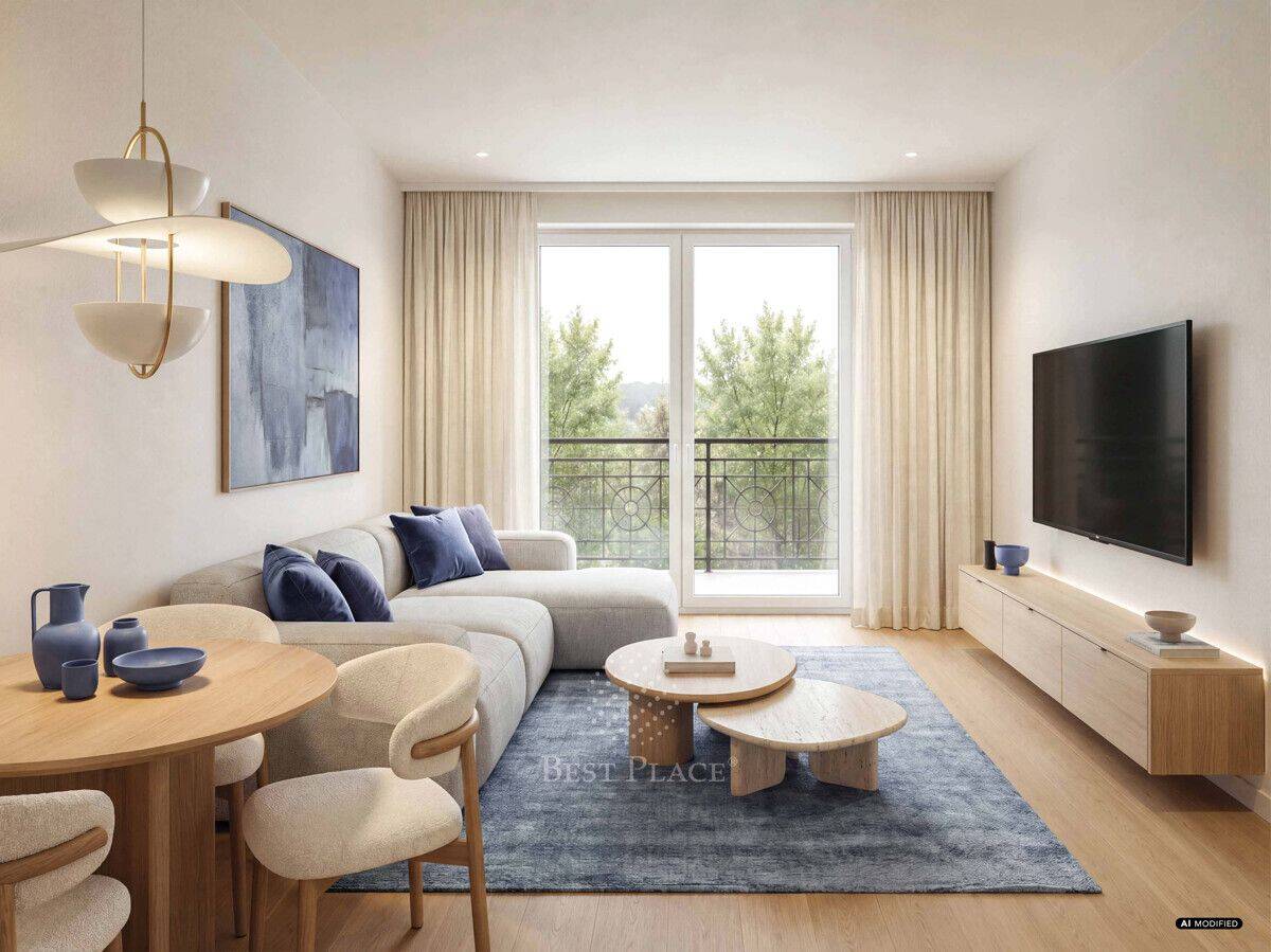400 m zum Strand: Elegante Ferienwohnung auf Usedom mit Kaminanschluss – optional mit Sauna, 17424 Heringsdorf