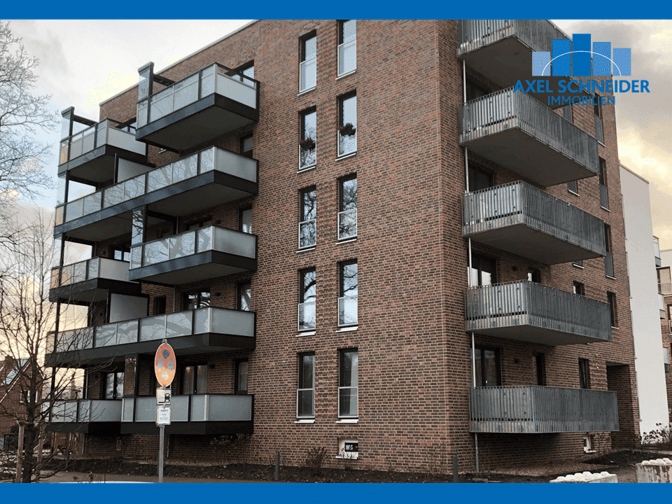 2-Zimmer-Neubauwohnung mit Balkon in Lohbrügge, 21031 Hamburg (Bergedorf Lohbrügge)