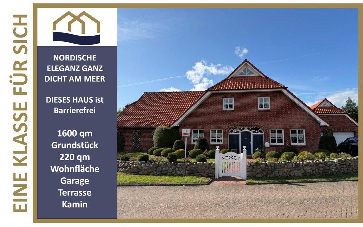 **Nordisch-Edel-Einzigartig** Aussergewöhnliches Landhaus mit Sylter Flair in Varel/ Obenstrohe, 26316 Varel