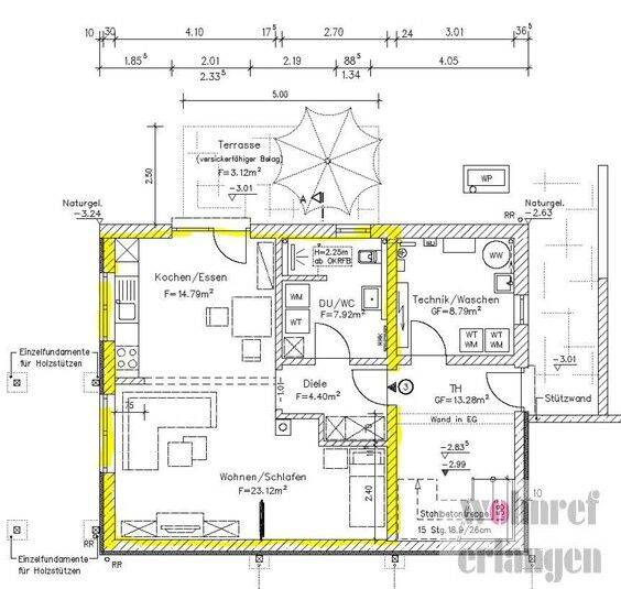 Exclusive vollmöbliertes 1,5 Zimmer Apartment mit Garten, 96172 Mühlhausen