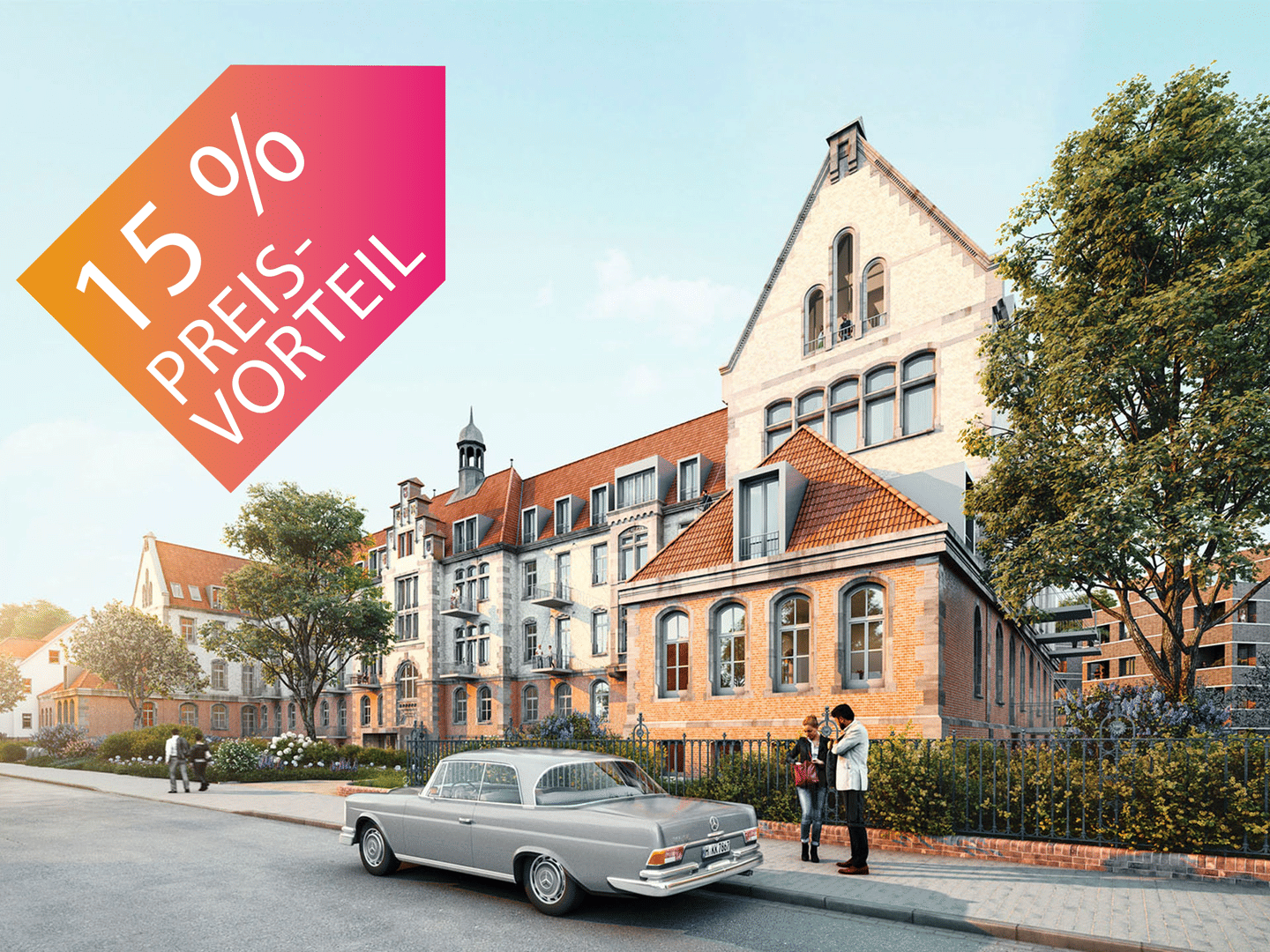 Heute kaufen, morgen einziehen – jetzt mit 15 % Preisvorteil: Moderne 3-Zimmer-Wohnung im Altbau in der Nordstadt WE 727, 30167 Hannover