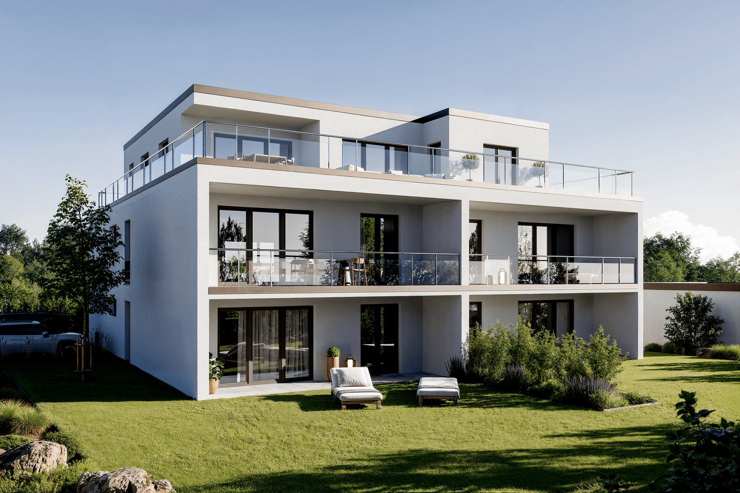 NEUBAU… 3 Zi-ETW mit Terrasse und Gartenteil im Norden von Minden, 32425 Minden