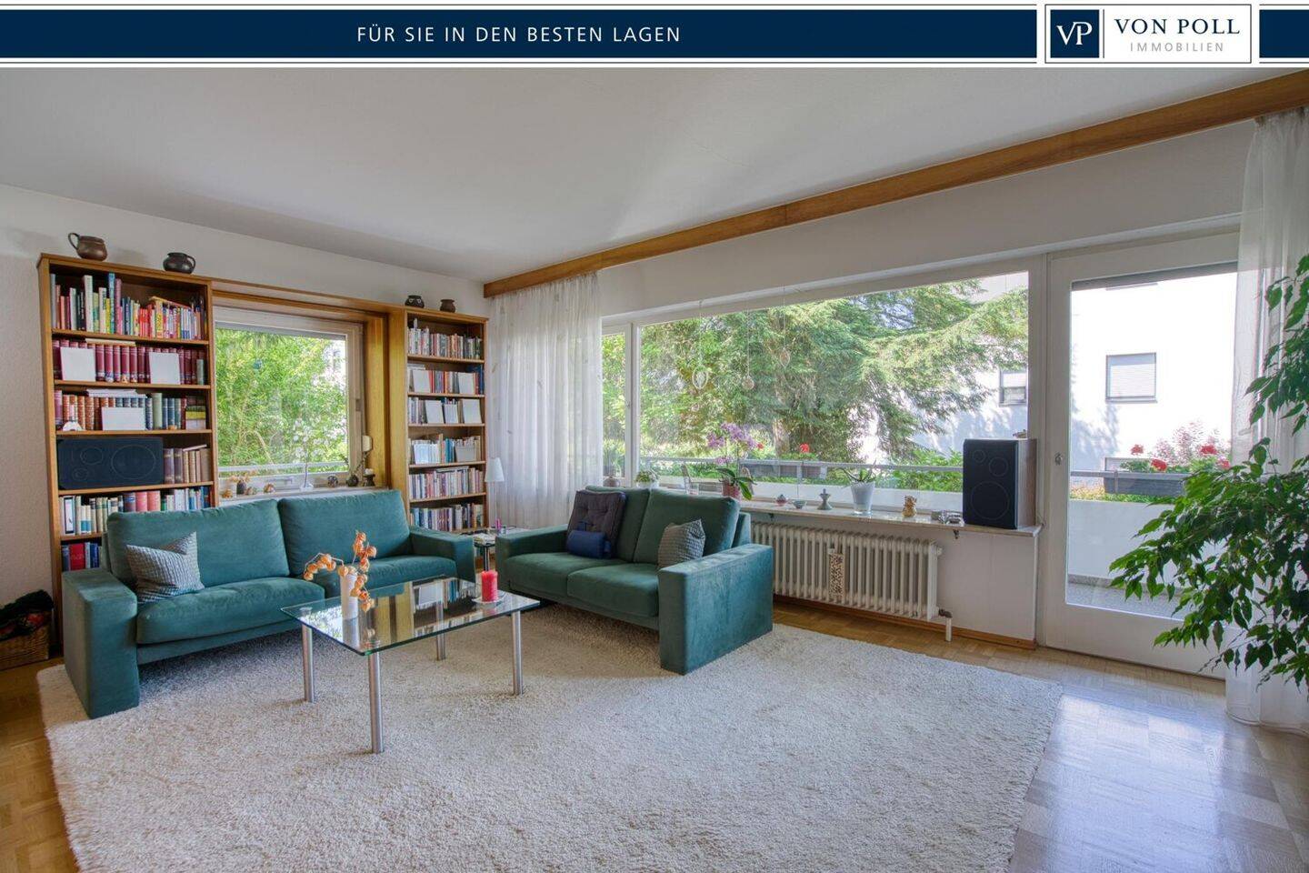 Vermietete 5-Zimmer-EG-Wohnung mit Garten, Terrasse und Garage in der Oststadt, 77654 Offenburg