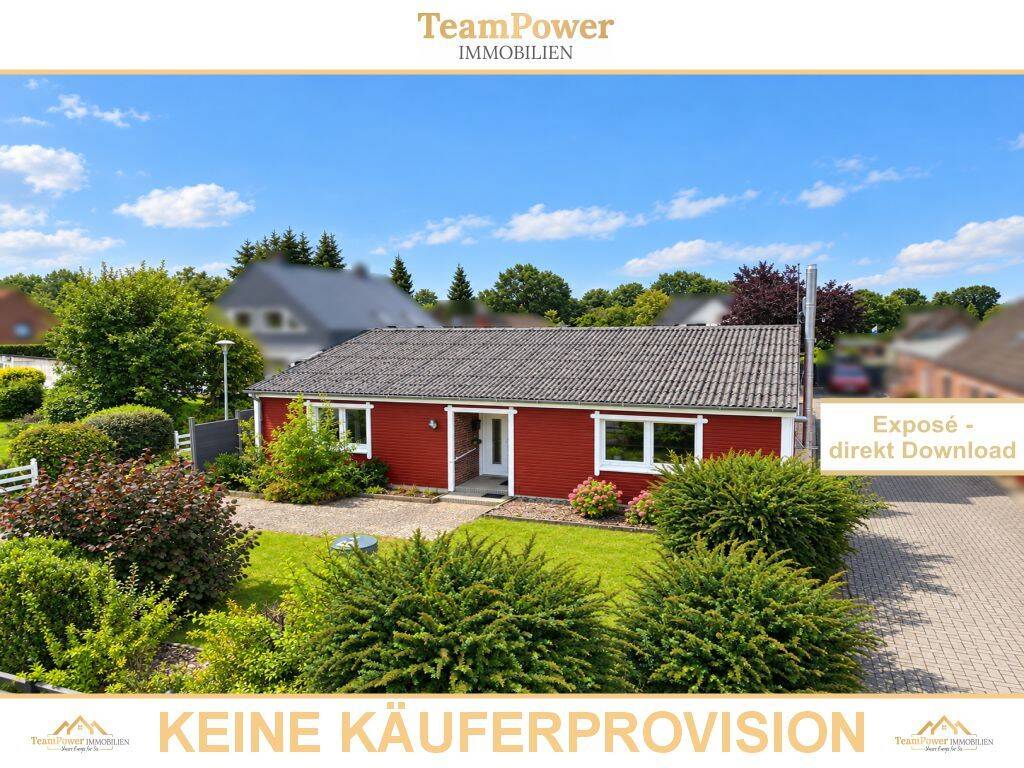 Bungalow mit 4 Zimmern, Garten und Doppelgarage – massiv gebaut und bereit für neue Ideen, 24811 Owschlag