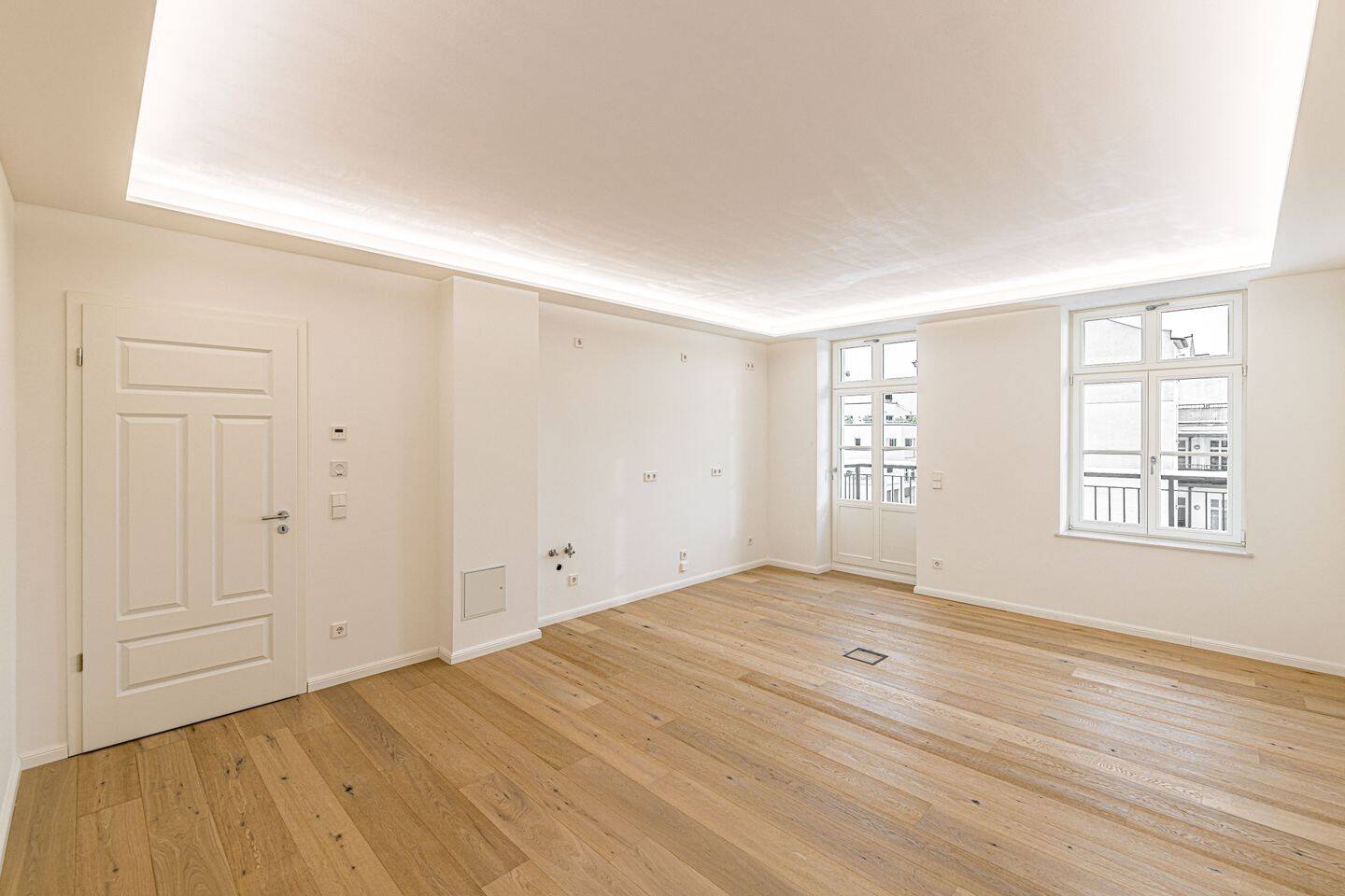Stilvoll renoviert – 5-Zimmer-Wohnung mit großer Wohnküche und zwei Balkonen, 4103 Leipzig (Zentrum Zentrum-Ost Zentrum-Südost)