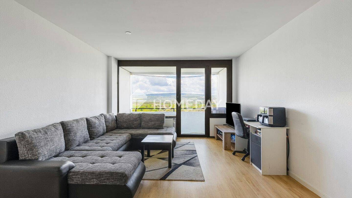 Modernisierte 3-Zimmer-Wohnung mit Balkon, schöner Aussicht und Einbauküche in Mainz, 55124 Mainz (Gonsenheim Oberstadt)