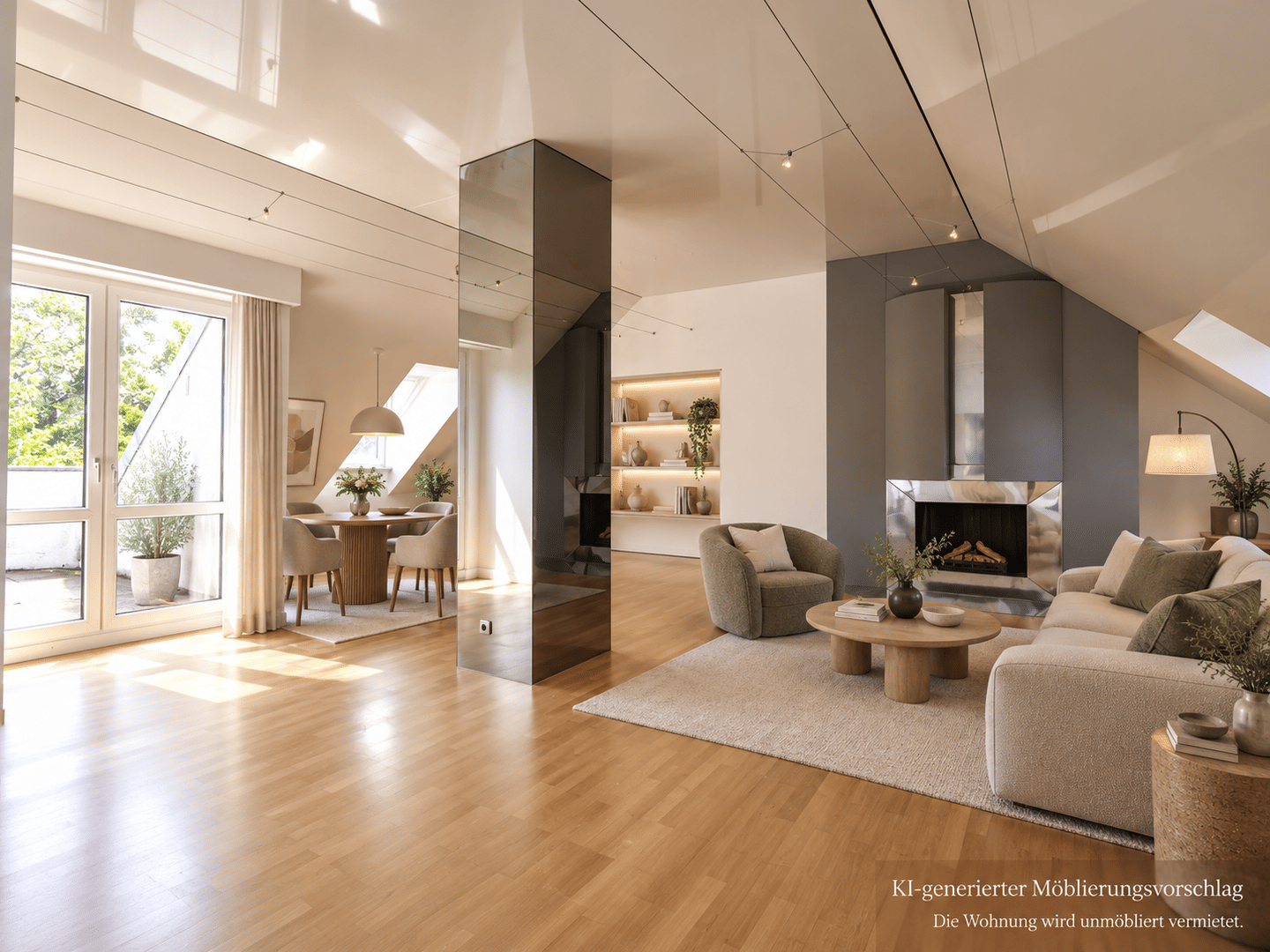 Exklusive 2-Zimmer-Penthousewohnung | TOP Lage in München-Denning, 81929 München (Bogenhausen Trudering-Riem)