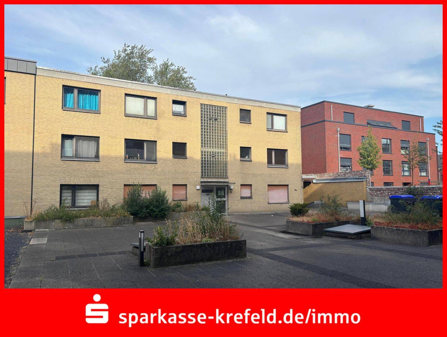2-Zimmer-Wohnung mit Loggia, 47799 Krefeld (Bockum Cracau Stadtmitte)