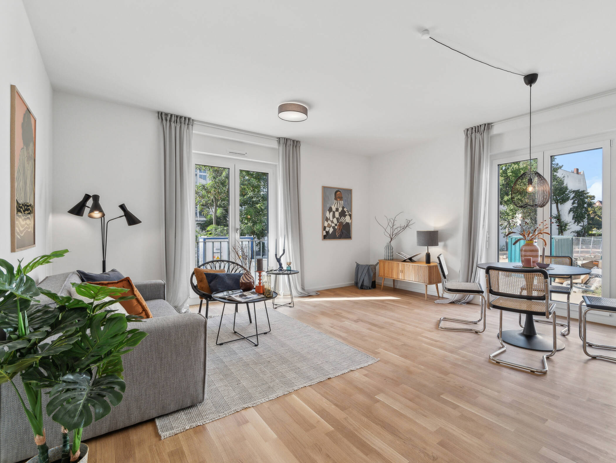 Helle und moderne 3-Zimmer-Wohnung: Neubau mit Einbauküche und schönem Balkon, 12159 Berlin (Tempelhof-Schöneberg Friedenau Schöneberg)