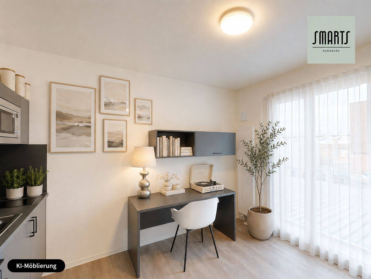 SMARTS Nürnberg: Optimal geschnittene 1-Zimmer-Apartments, 90478 Nürnberg (Dutzendteich Gleißhammer Glockenhof Sankt Peter Zerzabelshof)