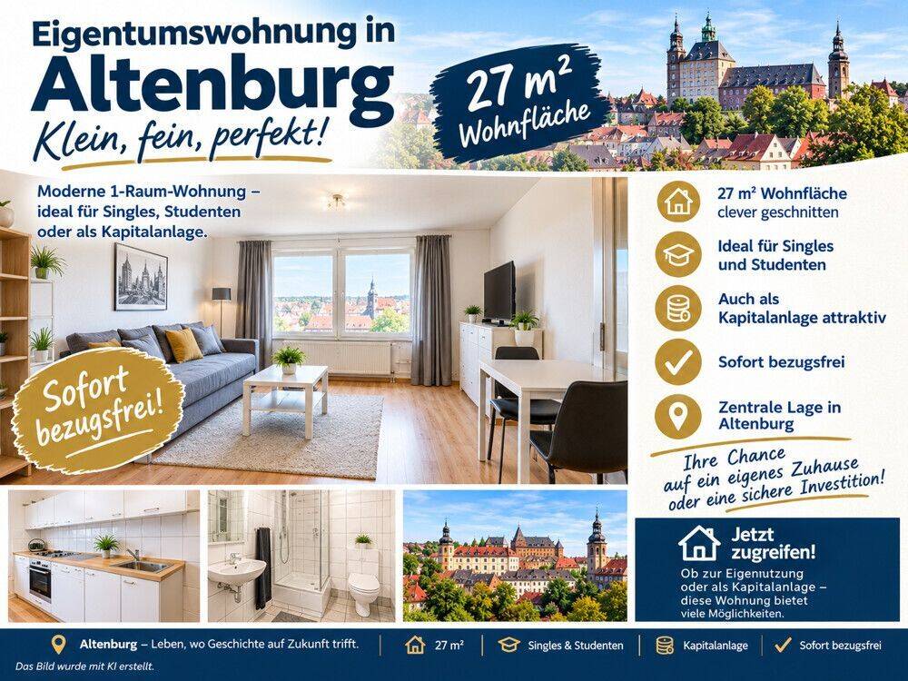 Singlewohnung im Herzen von Altenburg, 4600 Altenburg