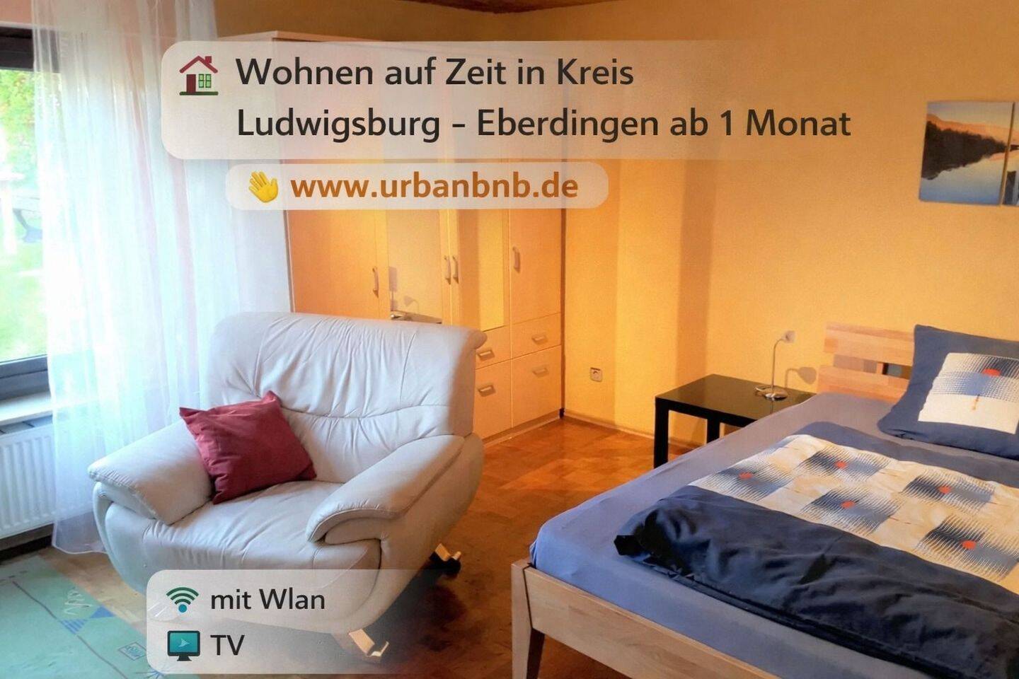 Wohnen auf Zeit in Kreis Ludwigsburg – Eberdingen ab 1 Monat, 71735 Eberdingen