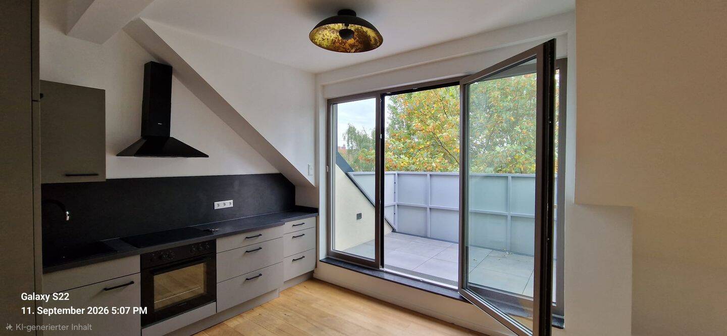 Penthouse mit 3 Zimmern in himmlischer Ruhe und grünem Blick mitten in der Stadt, Nachmieter gesucht, 30161 Hannover