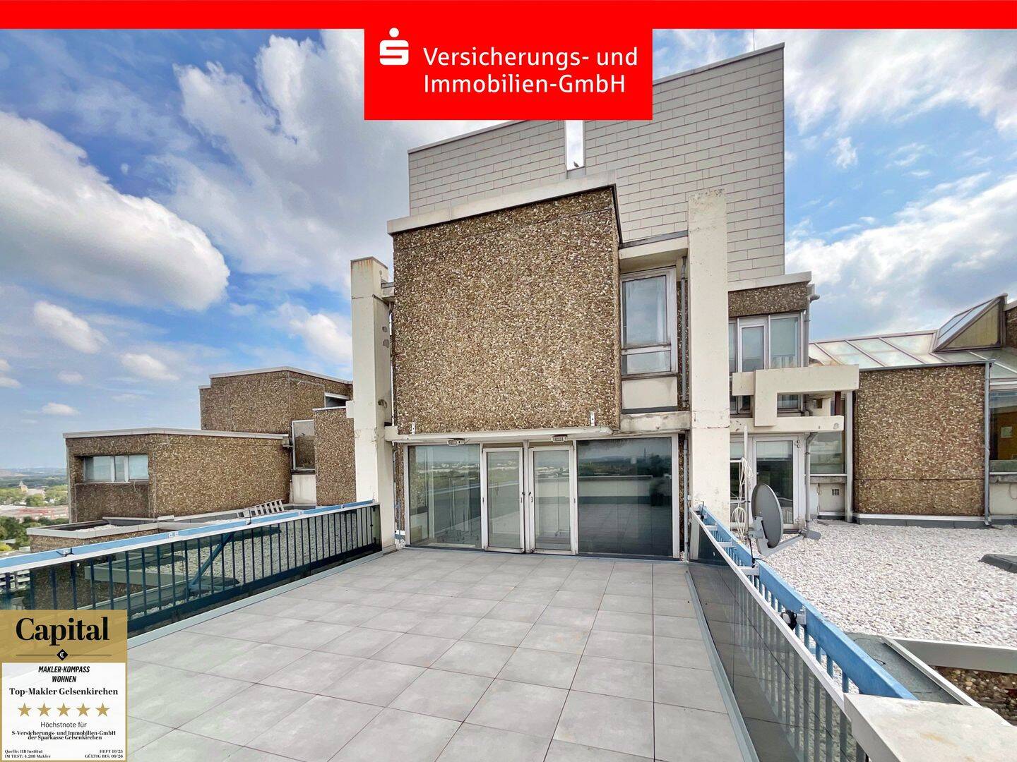 PENTHOUSE MIT WEITBLICK – 204 M², SPLIT-LEVEL, DACHTERRASSE & DIREKTEM AUFZUG, 45888 Gelsenkirchen (Bulmke-Hüllen)